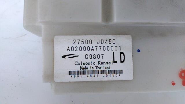 Comandi riscaldamento NISSAN QASHQAI 1 PHASE 1 Diésel - 1