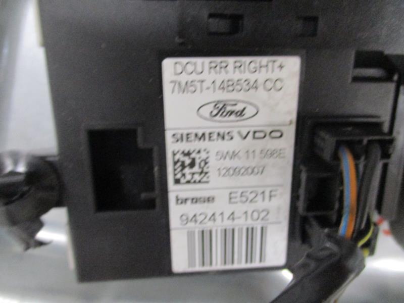 Alzacristalli elettrico posteriore destro FORD C-MAX 1 PHASE 2 Diésel - 1