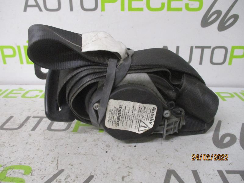 Cintura di sicurezza posteriore sinistra PEUGEOT 307 PHASE 1 CABRIOLET Gasolina - 1