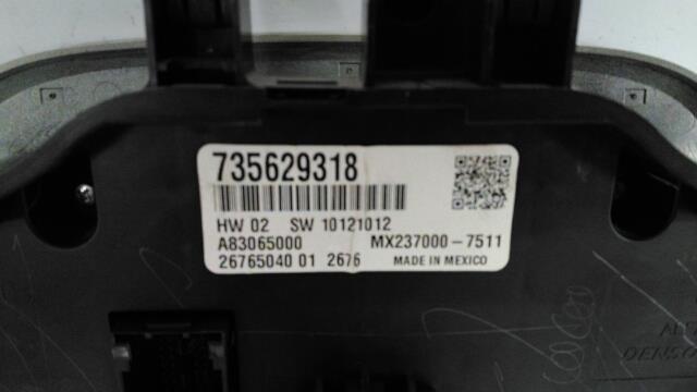 Commande chauffage FIAT 500 2 PHASE 2 Essence - 1