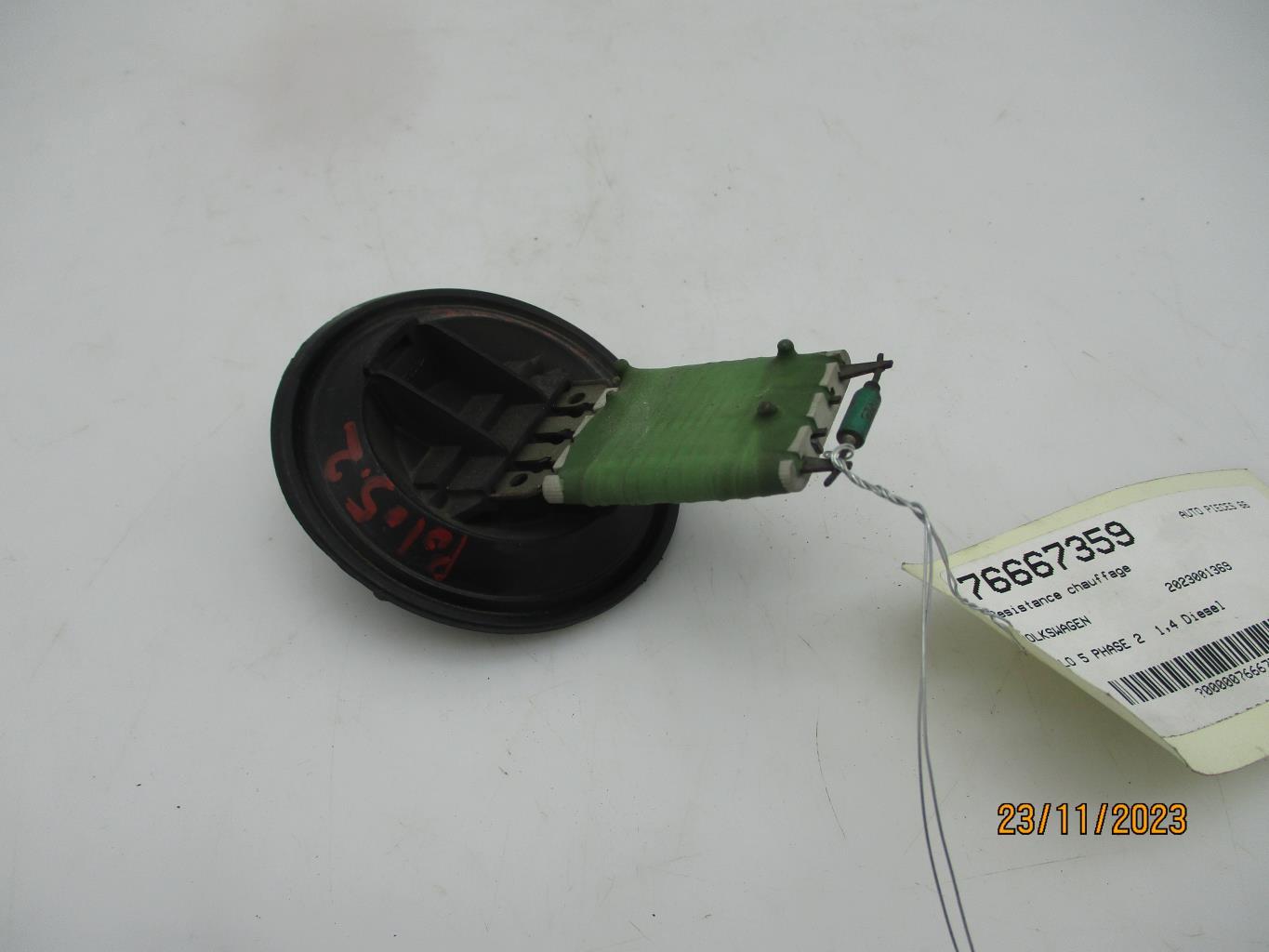 Resistenza riscaldamento VOLKSWAGEN POLO 5 PHASE 2 Diésel - 1