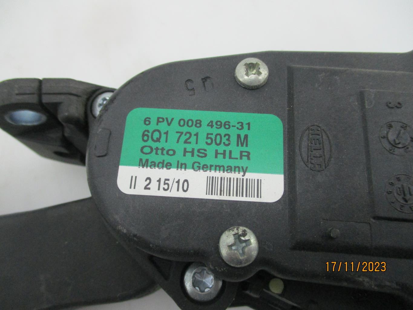 Potenziometro pedale acceleratore VOLKSWAGEN POLO 5 PHASE 1  - 1