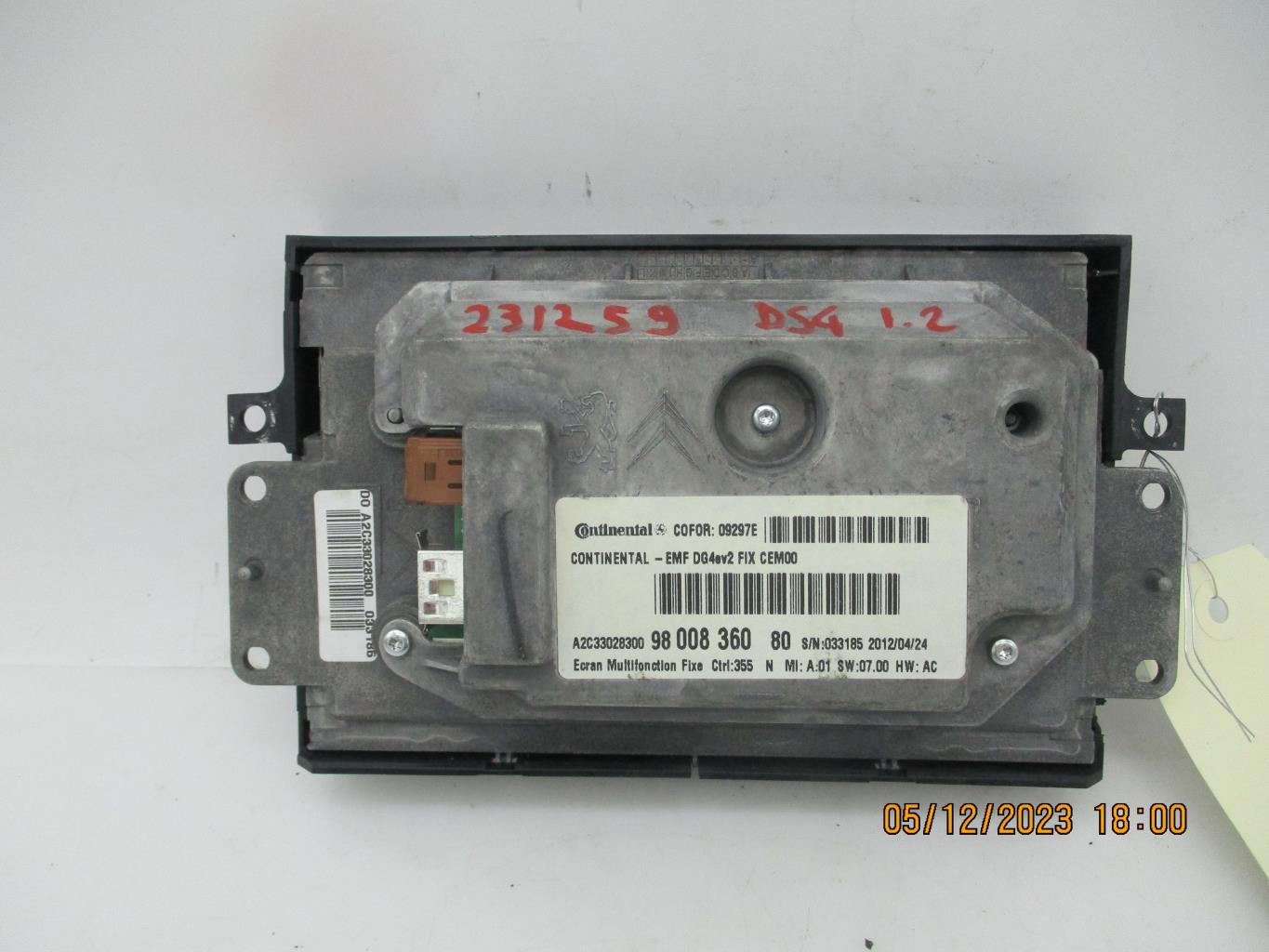 GPS CITROEN DS4 PHASE 1 Diesel - 1
