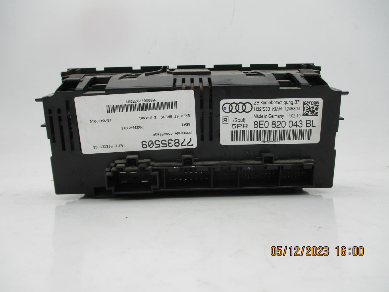 Commande chauffage SEAT EXEO ST BREAK Diesel - 1