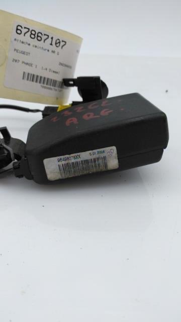 Aggancio cintura sicurezza posteriore sinistro PEUGEOT 207 PHASE 1 Diésel - 1