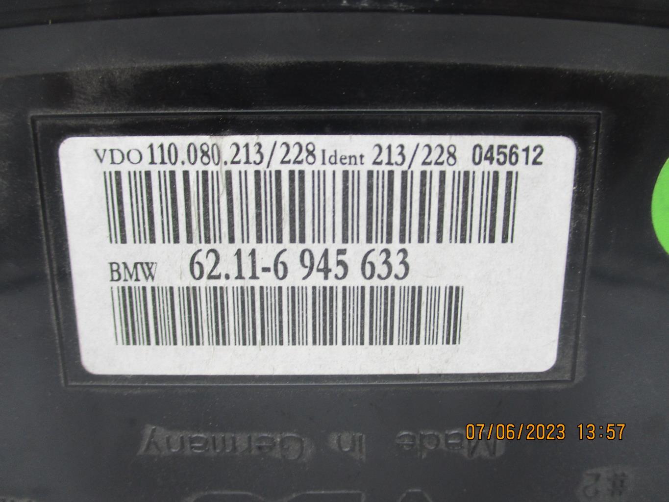Compteur BMW SERIE 5 E60 PHASE 2 Diesel - 1