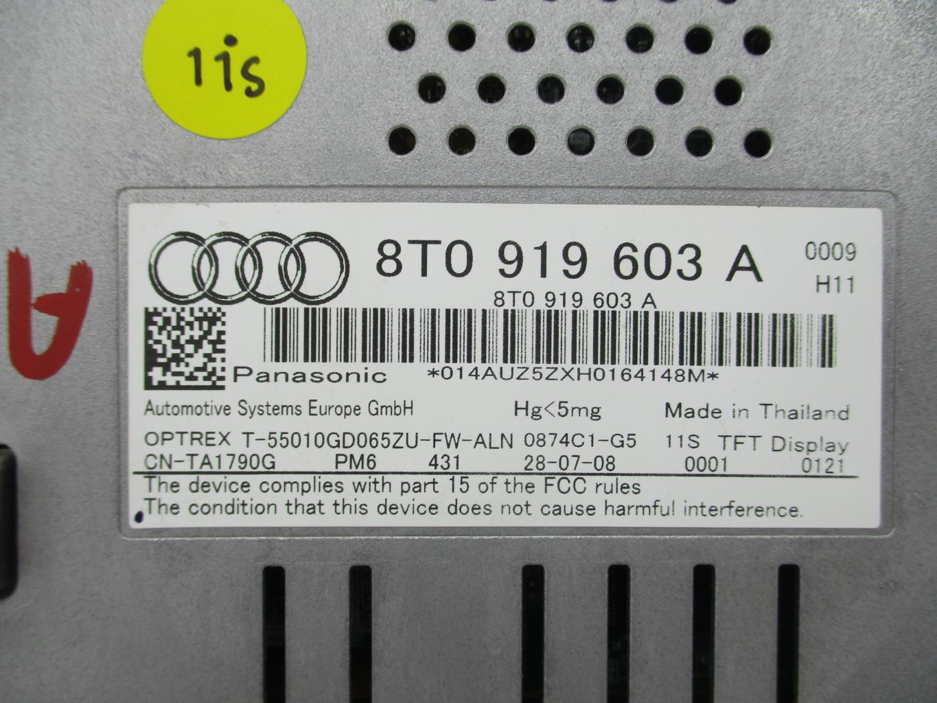Ecran GPS AUDI A4 3 PHASE 1 Diesel - 1