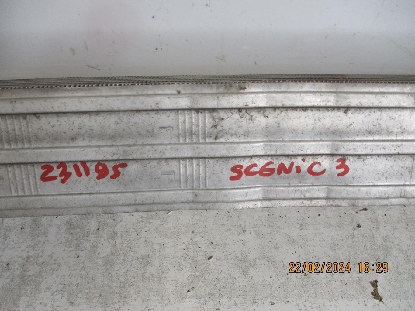 Echangeur air (Intercooler) RENAULT SCENIC 3 PHASE 2 Diesel - 1