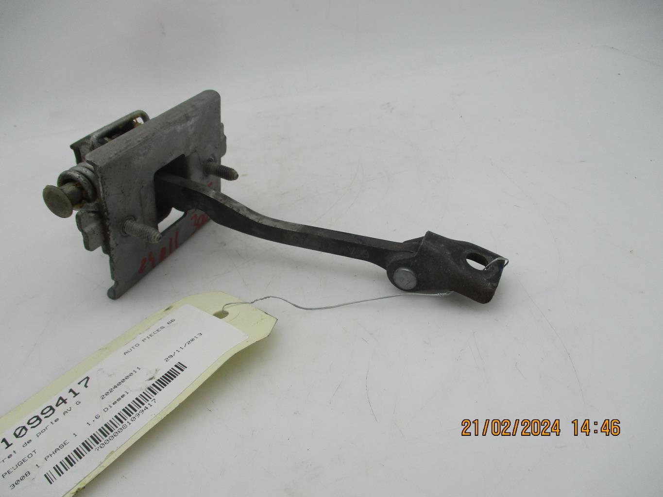 Arresto portiera anteriore sinistra PEUGEOT 3008 1 PHASE 1 Diésel - 1
