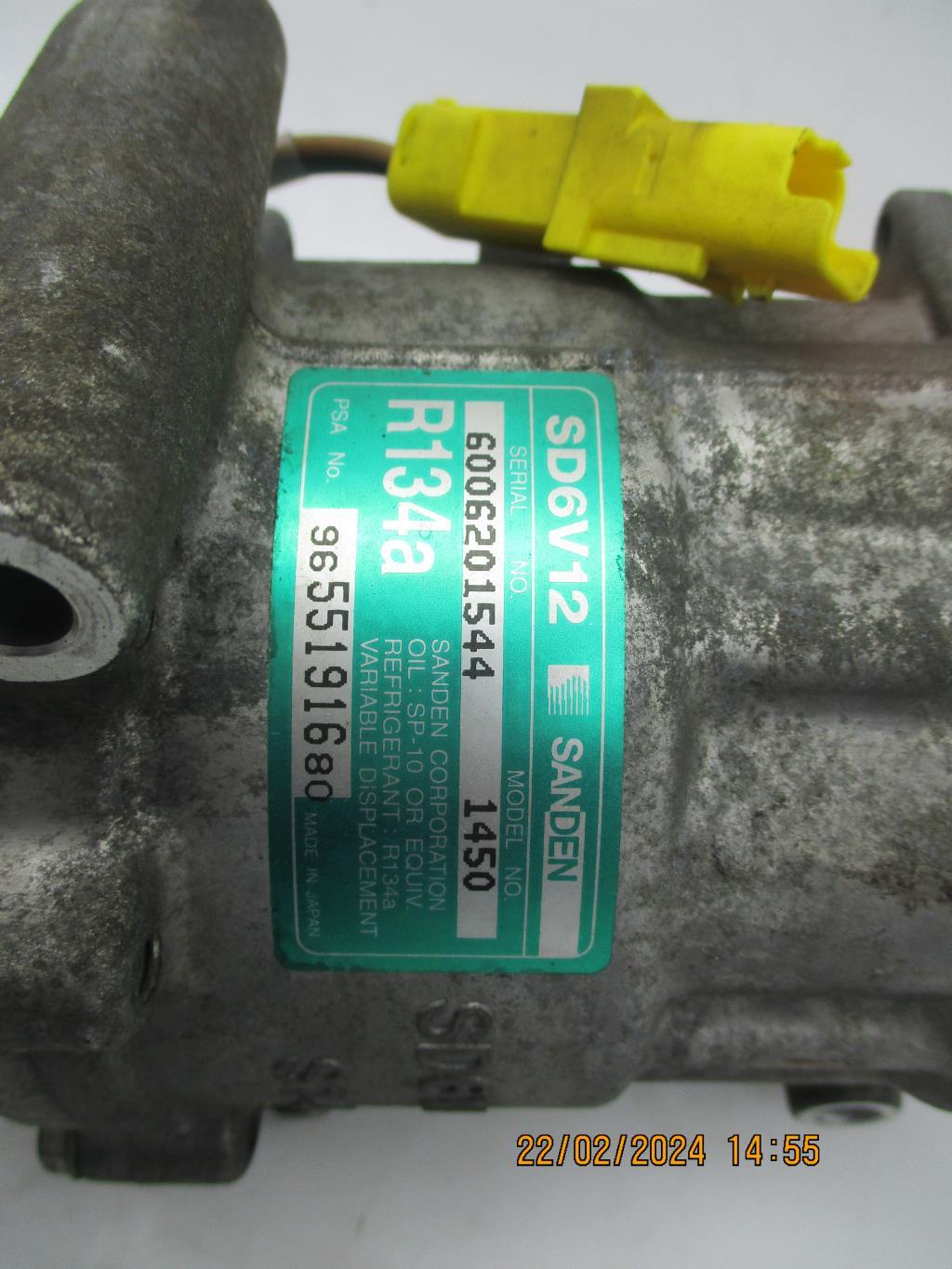 Compressore clima PEUGEOT 1007 Diésel - 1