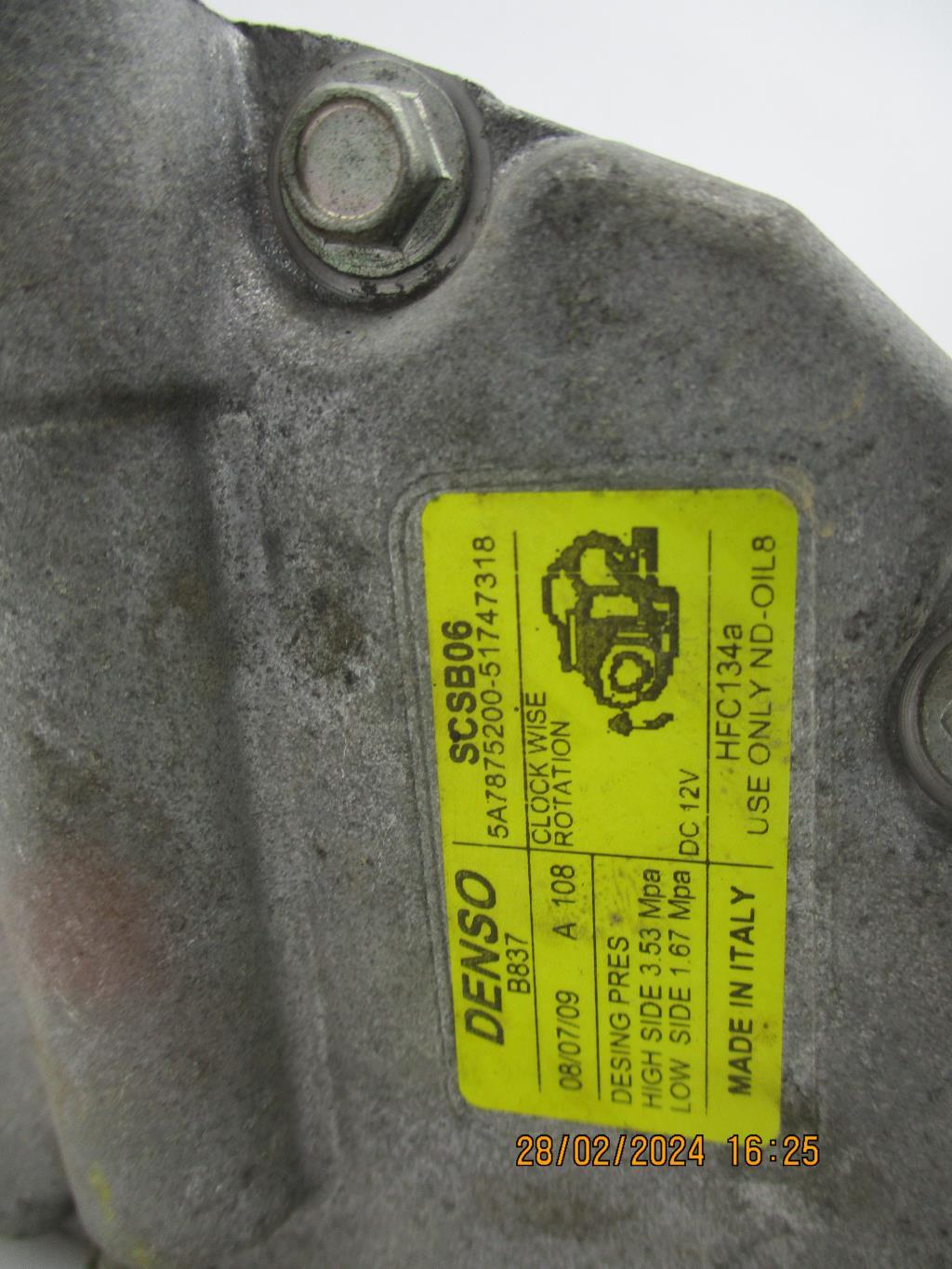 Compresseur clim FIAT PANDA 2 PHASE 1 Essence - 1