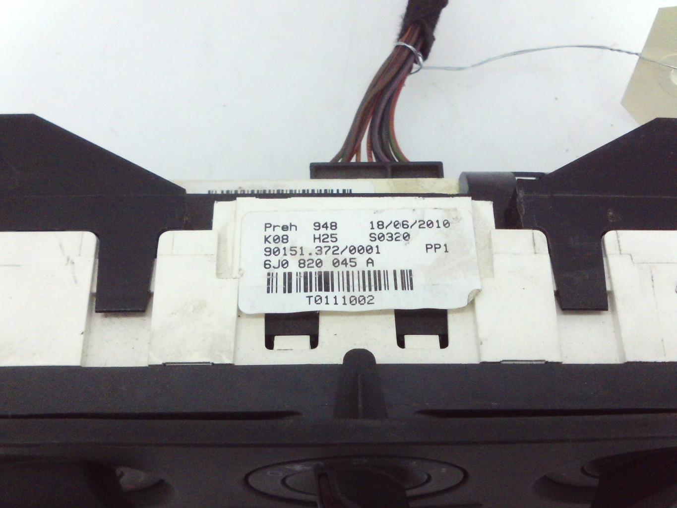 Commande chauffage SEAT IBIZA 4 PHASE 1 Diesel - 1