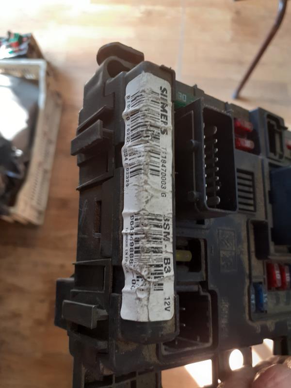 Porte fusible CITROEN C3 1 PHASE 1 Diesel - 1