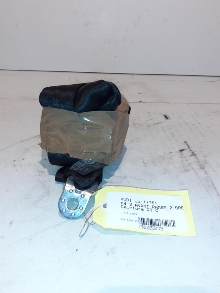 Ceinture arriere gauche AUDI A4 2 AVANT PHASE 2 BREAK Diesel - 1