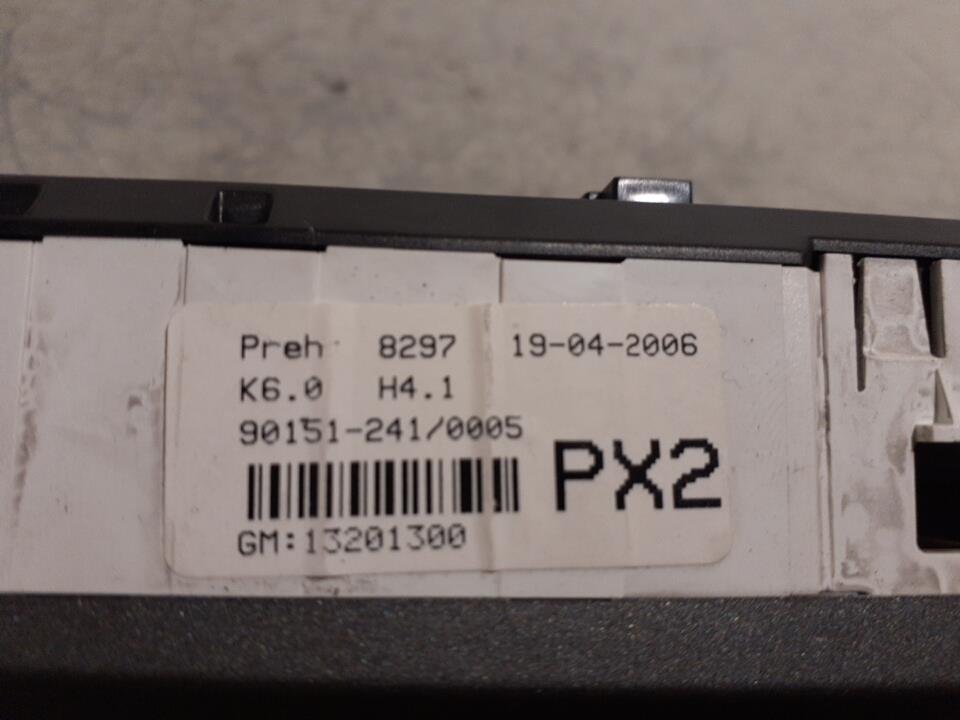 Commande chauffage OPEL ZAFIRA B  - 1