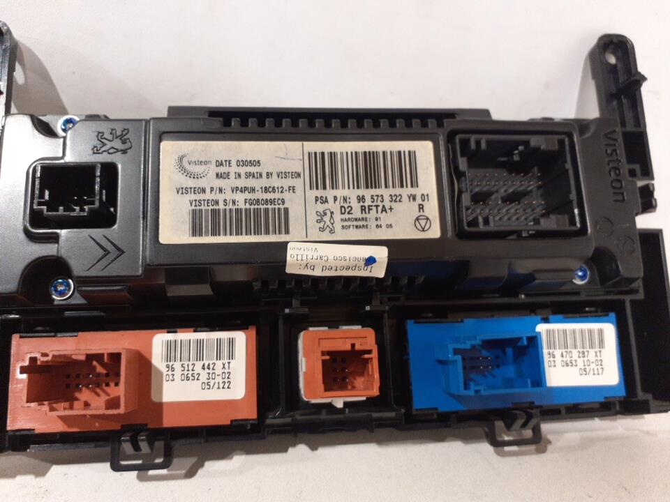 Commande chauffage PEUGEOT 407 PHASE 1 BREAK Diesel - 1