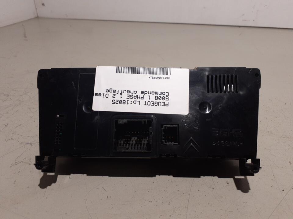 Commande chauffage PEUGEOT 5008 1 PHASE 1 Diesel - 1