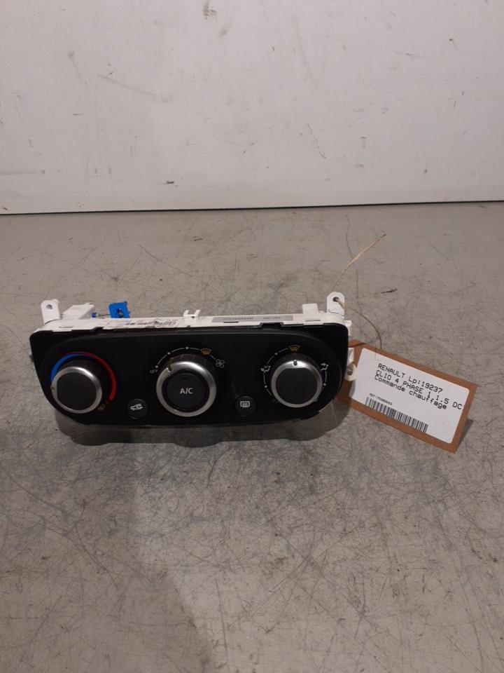 Commande chauffage RENAULT CLIO 4 PHASE 1 Diesel - 1