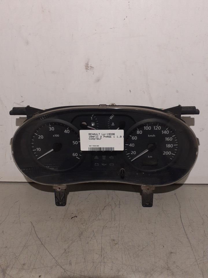 Compteur RENAULT TRAFIC 2 PHASE 1 Diesel - 1