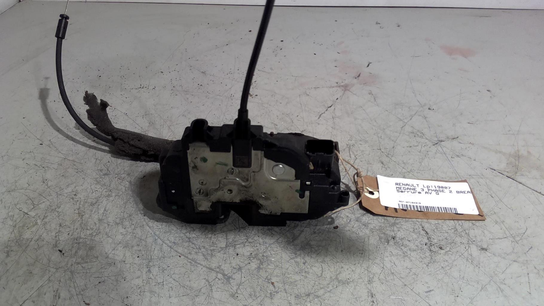 Serrure avant gauche RENAULT MEGANE 3 PHASE 2 BREAK Diesel - 1