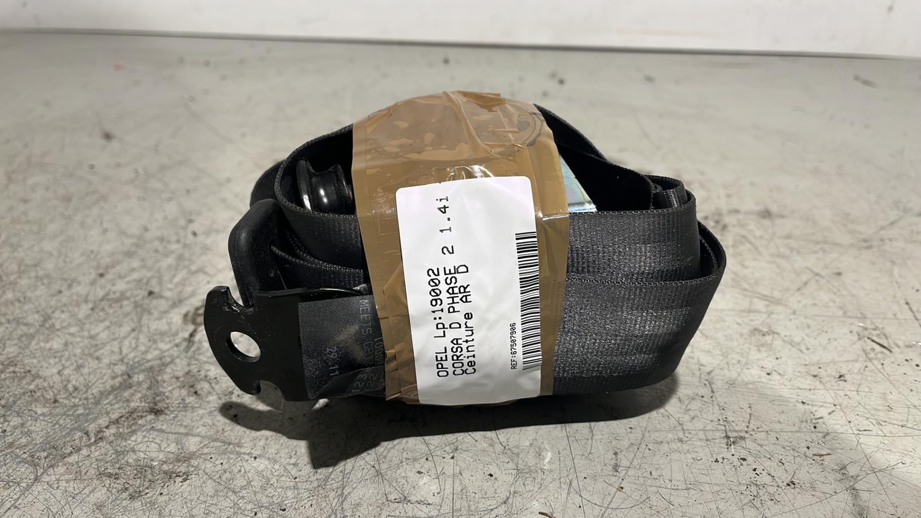Ceinture arriere droit OPEL CORSA D PHASE 2 Essence - 1