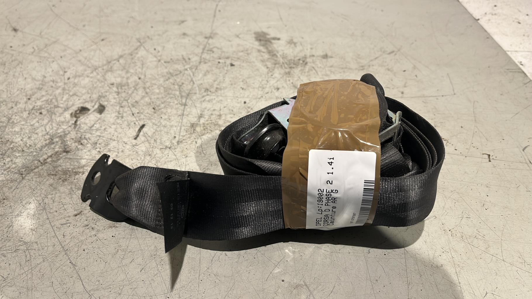 Ceinture arriere gauche OPEL CORSA D PHASE 2 Essence - 1