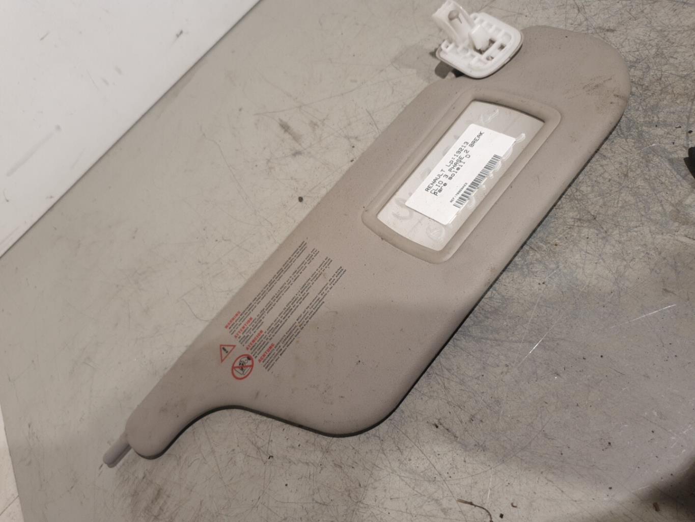 Pare soleil droit RENAULT CLIO 3 PHASE 2 BREAK Diesel - 1