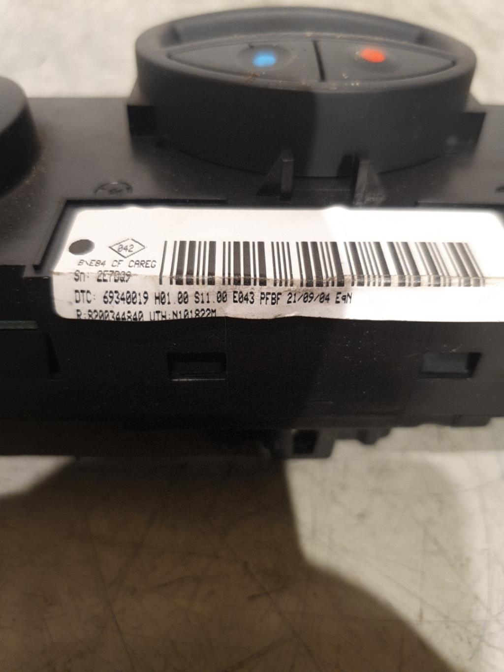 Commande chauffage RENAULT MEGANE 2  - 1
