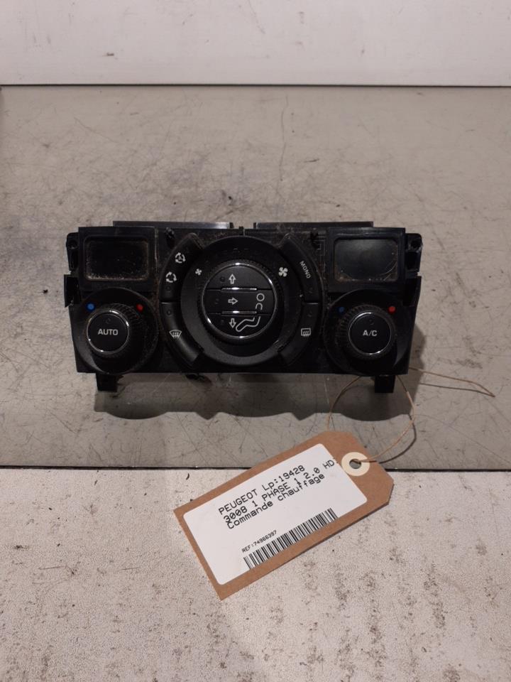 Commande chauffage PEUGEOT 3008 1 PHASE 1 Diesel - 1