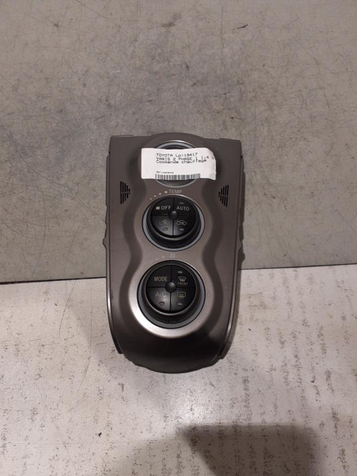 Commande chauffage TOYOTA YARIS 2 PHASE 1 Diesel - 1