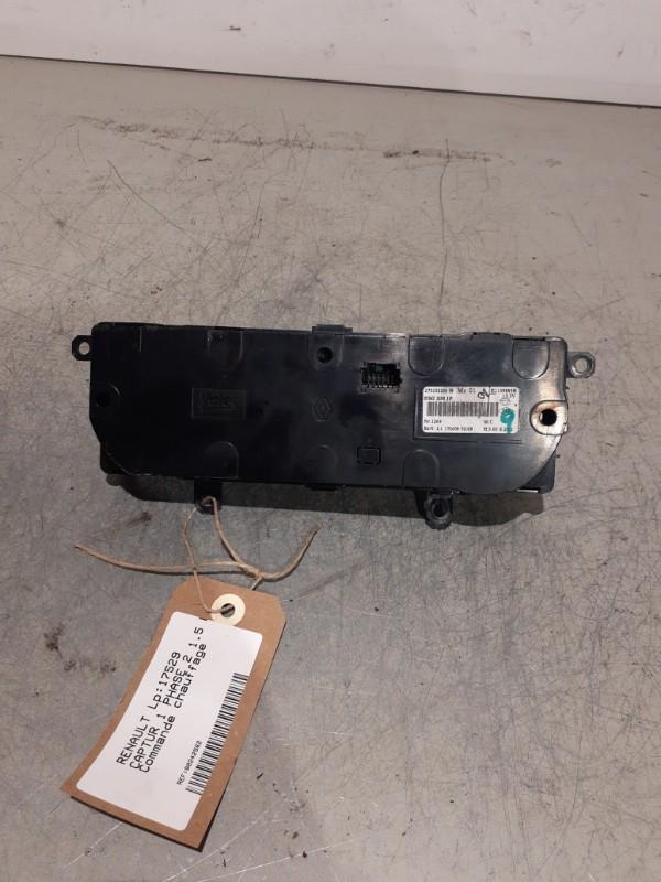 Commande chauffage RENAULT CAPTUR 1 PHASE 2 Diesel - 1