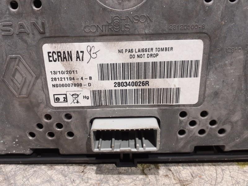 Ecran GPS RENAULT LAGUNA 3 PHASE 1 COUPE Diesel - 1