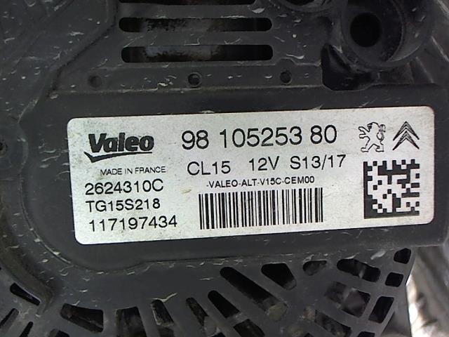 Alternatore PEUGEOT 208 1 PHASE 2 Diésel - 1