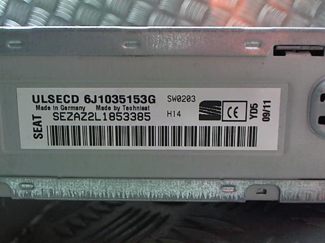 Autoradio originale SEAT IBIZA 4 PHASE 1  - 1