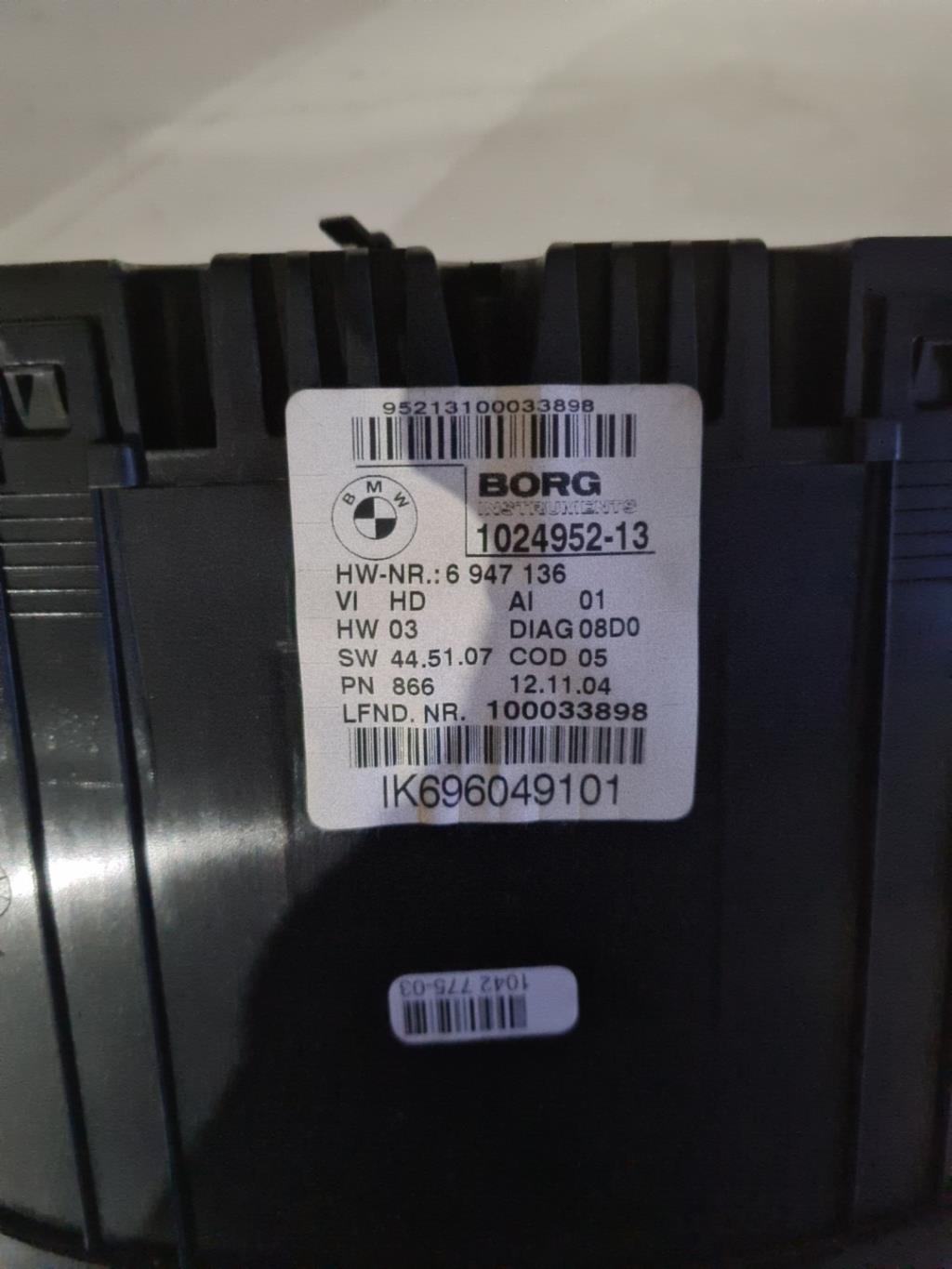 Compteur BMW SERIE 1 E87 PHASE 1 Diesel - 1