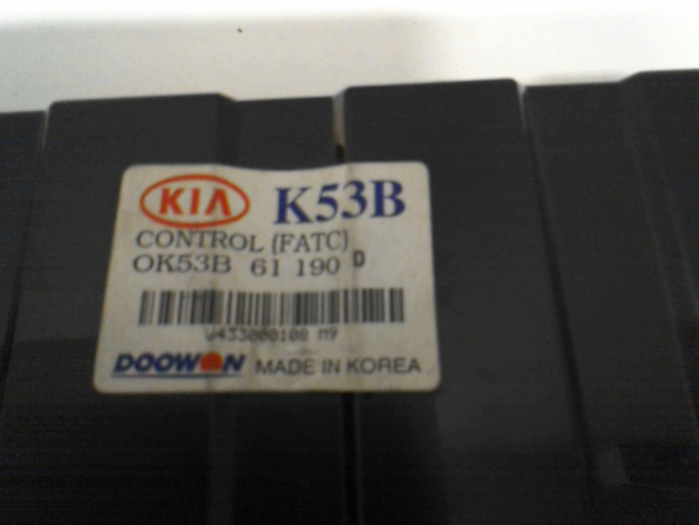 Commande chauffage KIA CARNIVAL 1  - 1