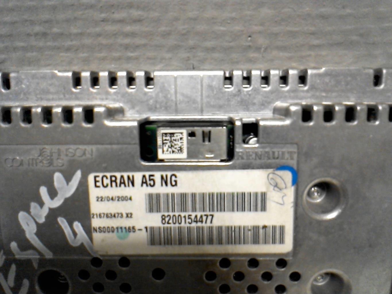 Ecran GPS RENAULT ESPACE 4  - 1