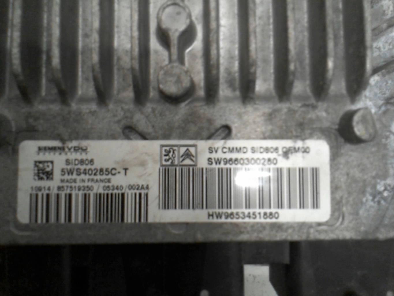 Calculateur moteur CITROEN C2 PHASE 1 Diesel - 1