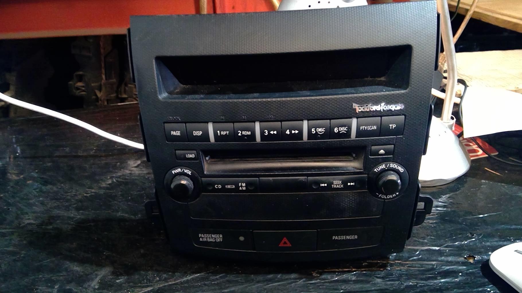Commande autoradio MITSUBISHI OUTLANDER 2 PHASE 1 Diesel - 1