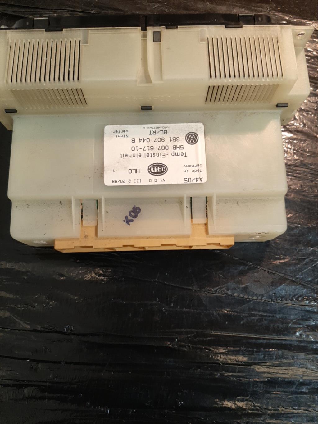 Commande chauffage VOLKSWAGEN GOLF 4 Diesel - 1
