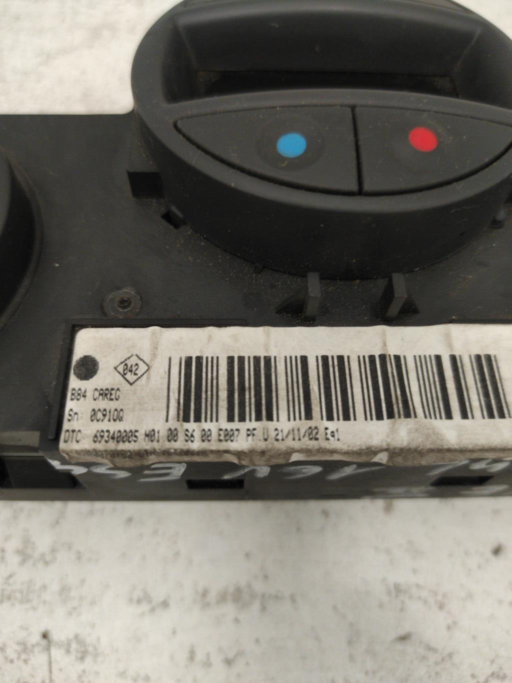 Commande chauffage RENAULT MEGANE 2  - 1