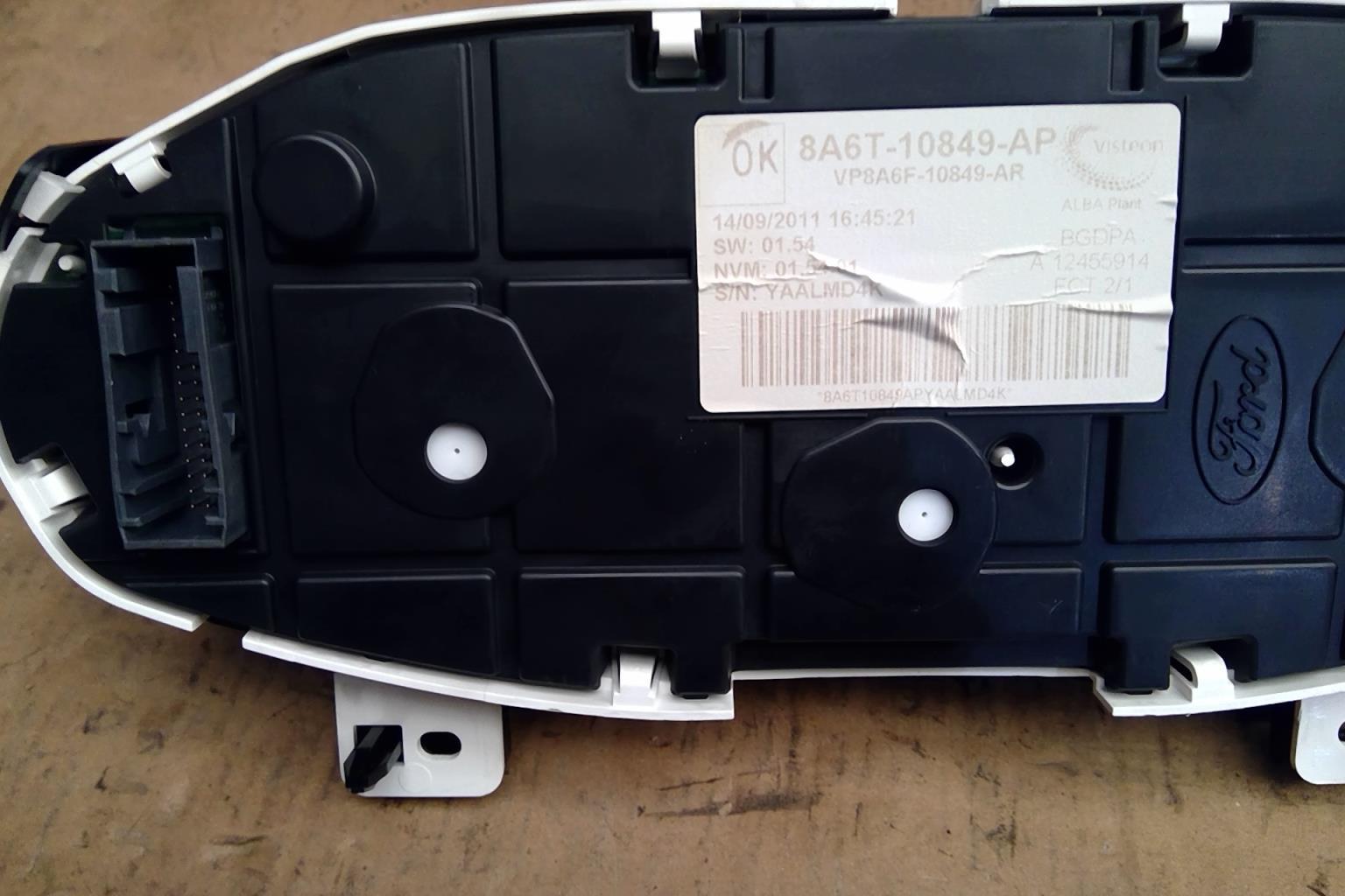 Compteur FORD FIESTA 6 PHASE 1 Essence - 1