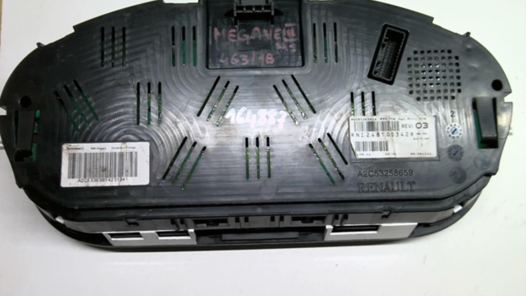Compteur RENAULT MEGANE 3 PHASE 1 Diesel - 1