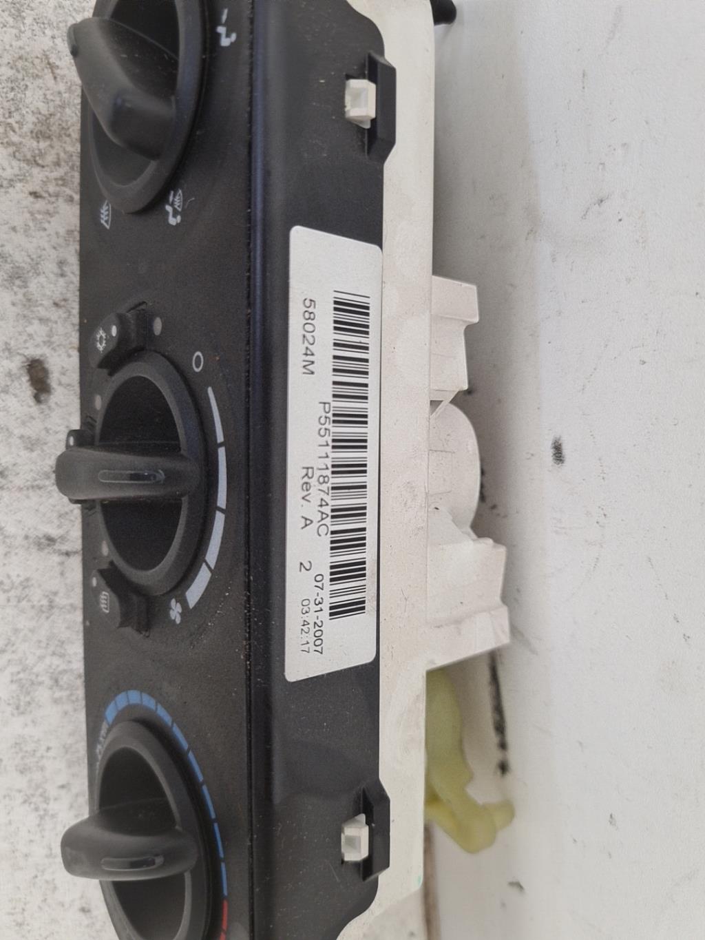 Commande chauffage DODGE CALIBER Diesel - 1