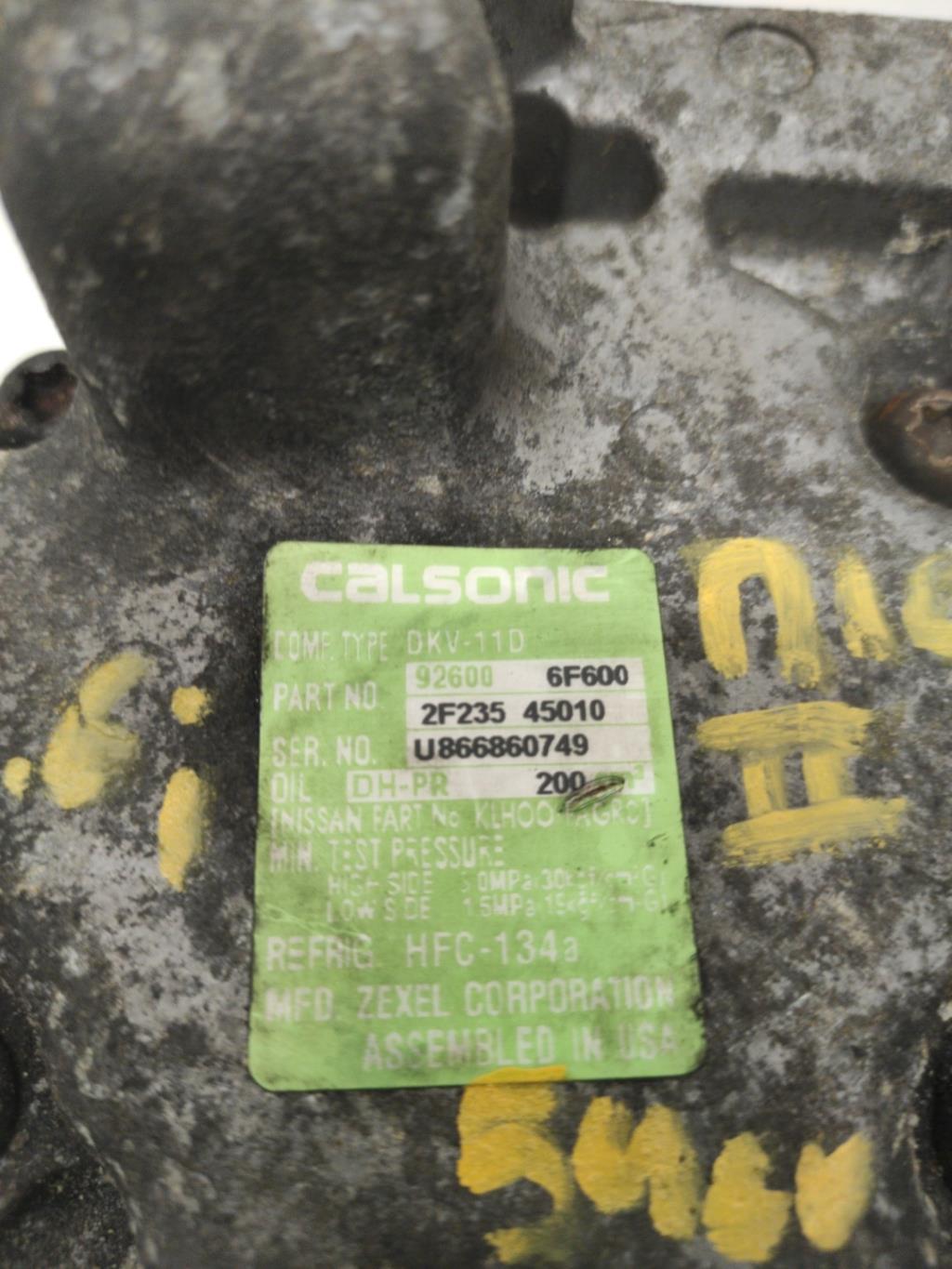 Compresseur clim NISSAN MICRA 2 PHASE 3 Essence - 1