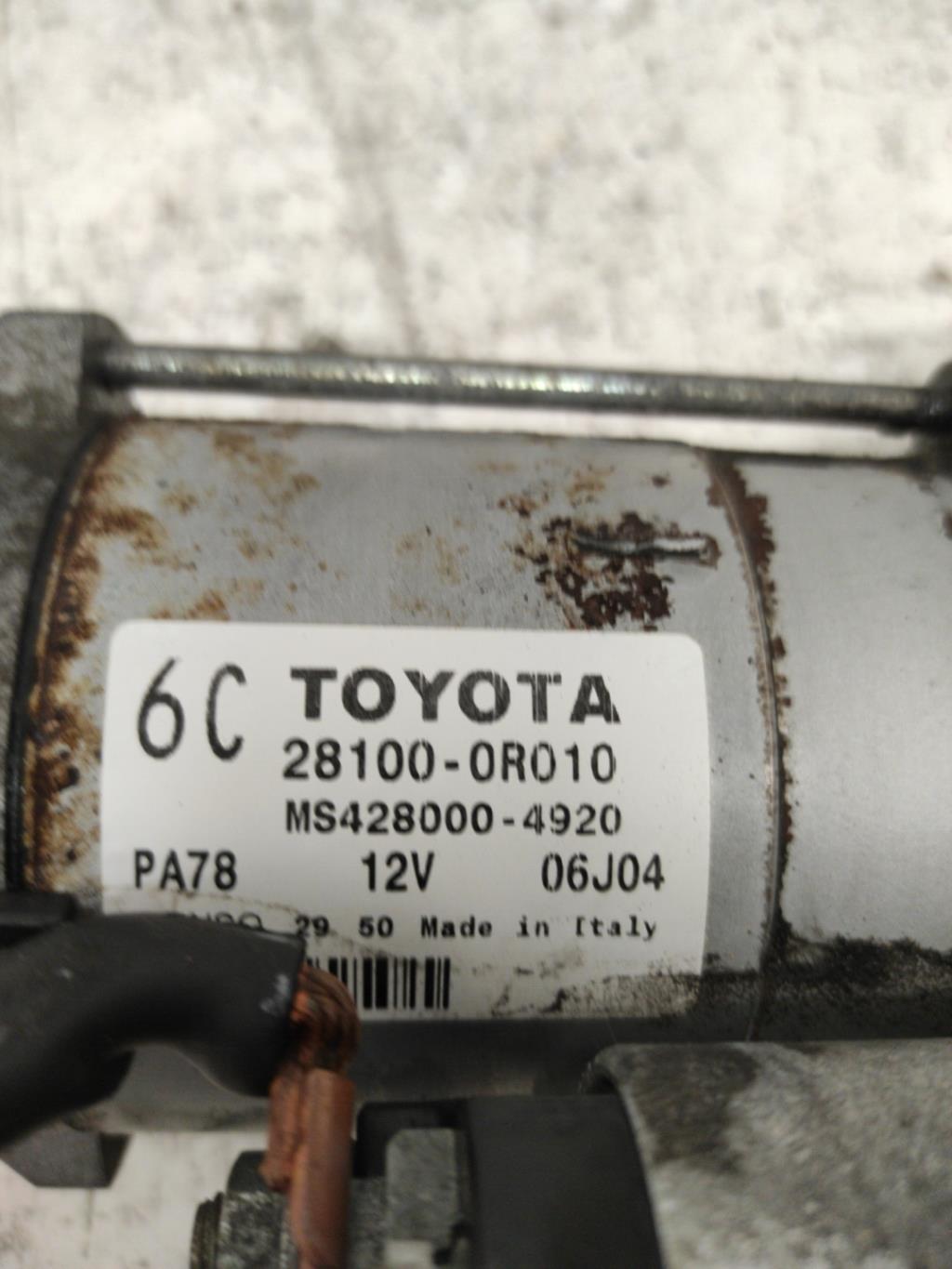 Demarreur TOYOTA AVENSIS 3 PHASE 1 Diesel - 1