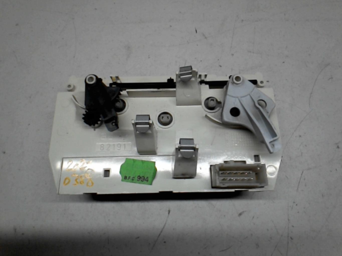 Commande chauffage PEUGEOT 206 PHASE 1 Essence - 1