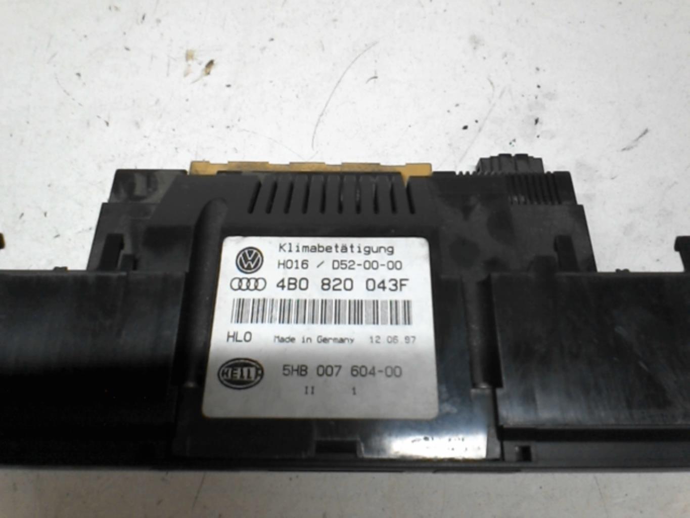 Commande chauffage AUDI A6 2 PHASE 1 Diesel - 1