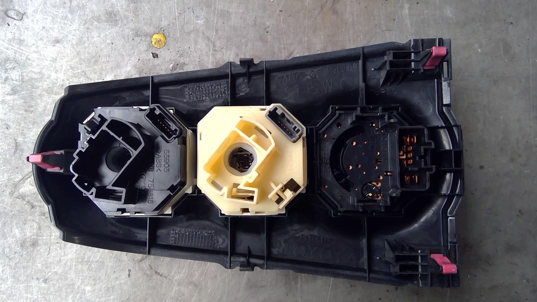 Commande chauffage TOYOTA YARIS 2 PHASE 1 Diesel - 1