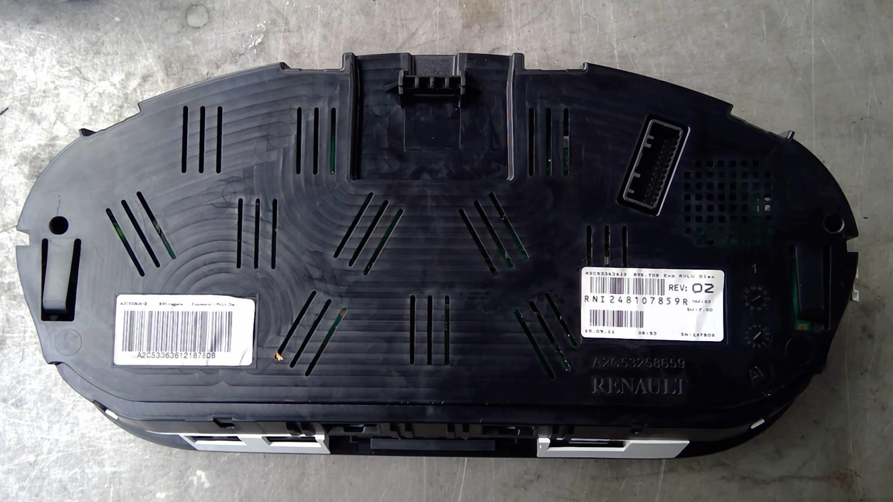 Compteur RENAULT MEGANE 3 PHASE 1 Diesel - 1